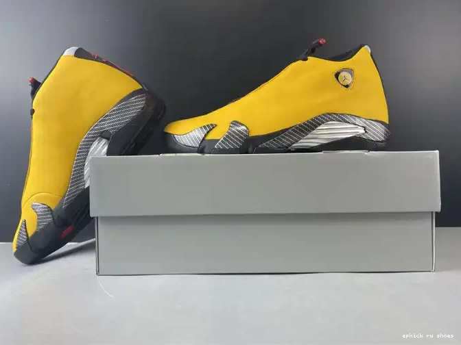 Rep AIR UNIVERSITY JORDAN GOLD 14 BQ3685-706 RETRO 0618